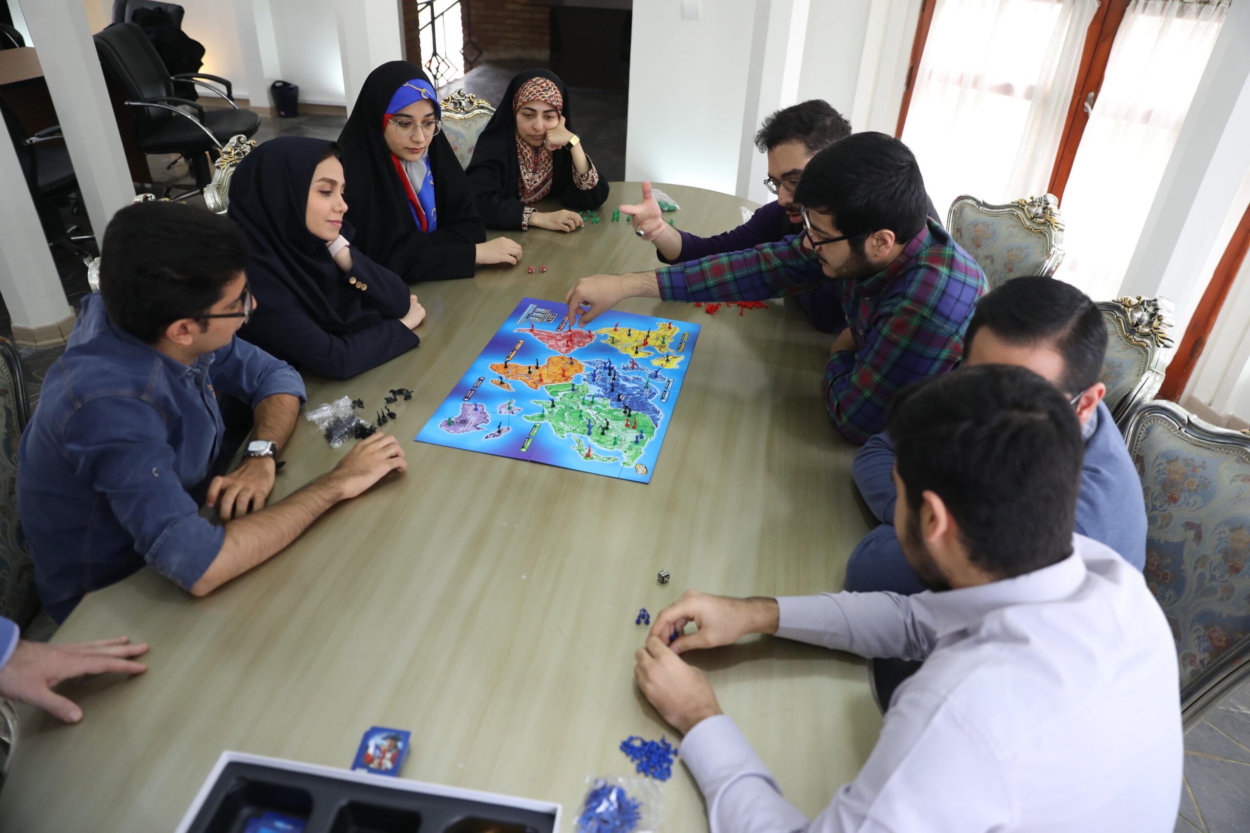Risk board game competition held at AMF